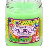Pet Odor Exterminator Hippie Love Deodorizing Candle