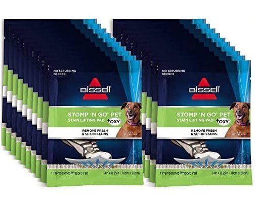 Bissell Stomp 'N Go Pet Lifting Pads + Oxy for Stain Removal