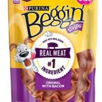Purina Beggin' Strips Made in USA Facilities Dog Training Treats; Original With Bacon - 48 oz. Pouch