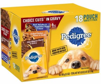 Pedigree Choice Cuts in Gravy