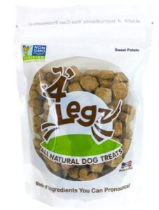 4Legz Organic All Natural Crunchy Non-GMO Dog Treats