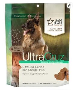 UltraCruz Canine Iron Charge Plus Supplement for Dogs